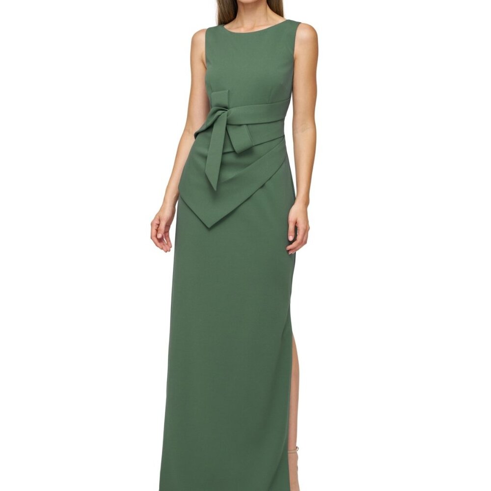 JS Collections Tianna Folded-Waist Gown | Mallard… - image 1